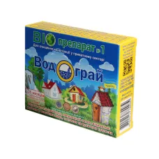 Біопрепарат для вигрібних ям септиків і вуличних туалетів 100 г Водограй
