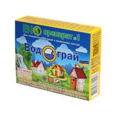 Біопрепарат для вигрібних ям септиків і вуличних туалетів 50 г Водограй