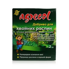 Добриво для хвойних та декоративних дерев та кущів 1,2 кг Agrecol