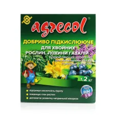 Добриво для хвойних, лохини і азалій 1,2 кг Agrecol 