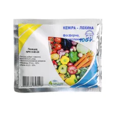 Добриво Кеміра- Лохина NPK 0-60-20, 100 г фосфорне, підкислення Organic Planet