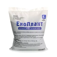 Добриво органо - мінеральне Екоплант 1кг Квітка Трейд