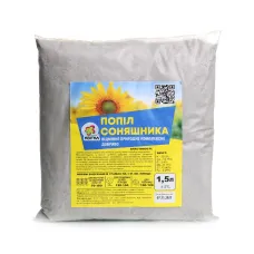Добриво Попіл соняшника 1,5 л Квітка Трейд
