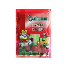 Добриво Гумат калію Садівник 40 г Агрохімпак
