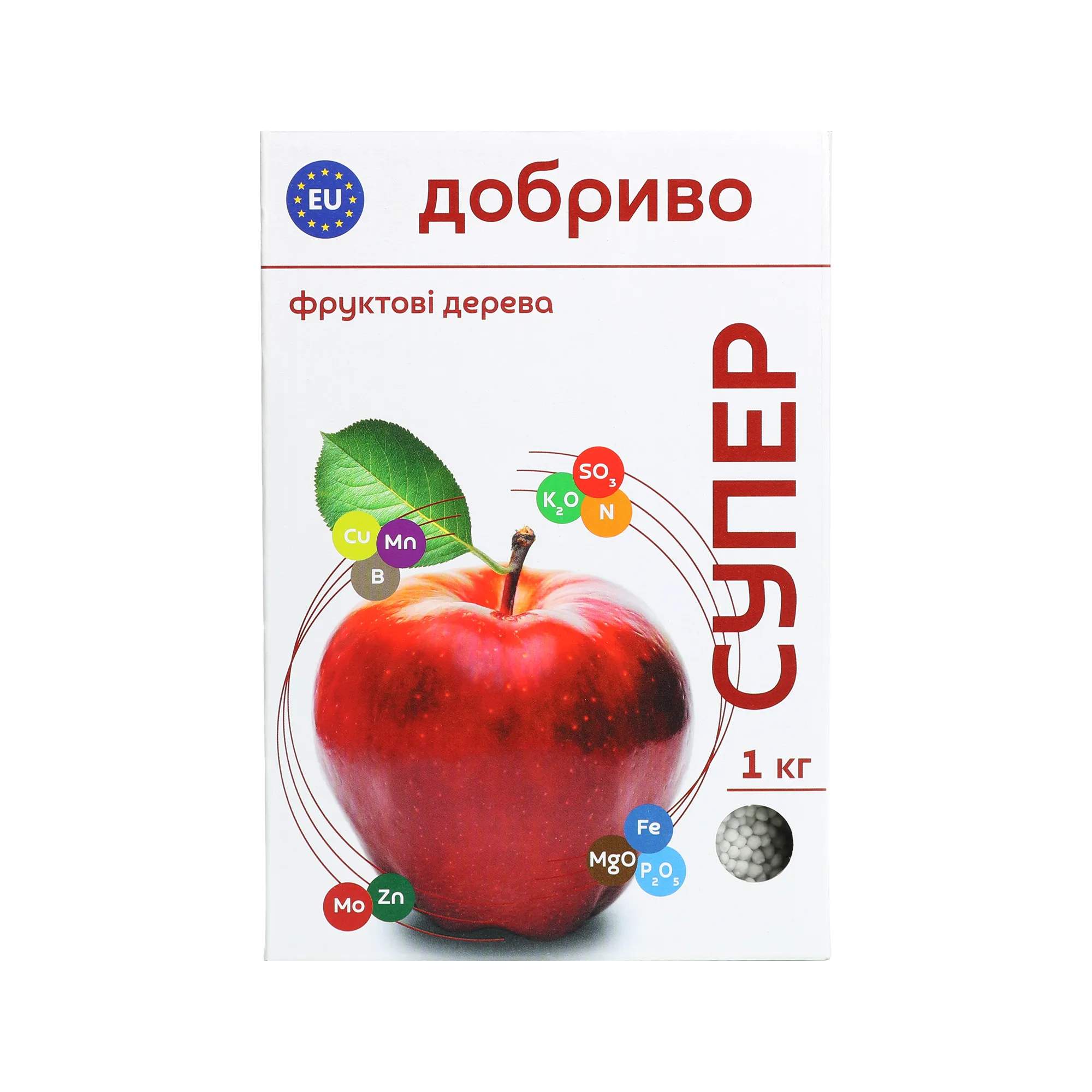 Супер Добриво для фруктових дерев 1 кг Сімейний сад