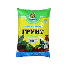 Грунт "Цветок" Универсальный 10 л Квитка Трейд