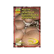 Міцелій гриба Печериця королівська коричнева 10 г Насіння Країни