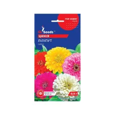 Насіння цинії "Ліліпут" 0,5 г GL Seeds