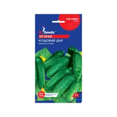 Огірок "Кущовий дар" 1 г For Hobby TM GL Seeds